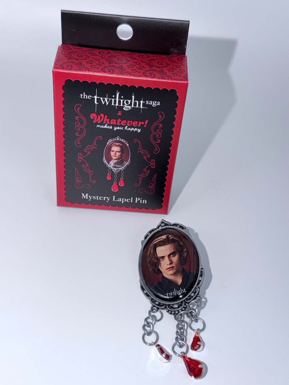 Twilight Saga Blind box pin whatever makes you happy box lunch Jasper
